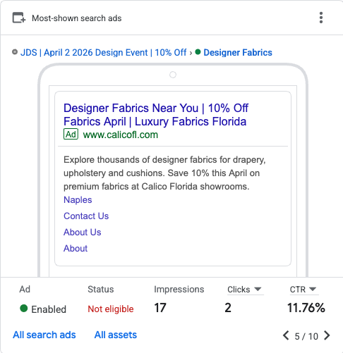 Google Ads manager