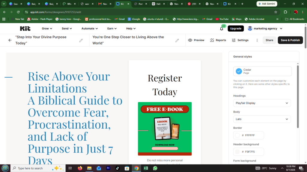 Landing Page Design & Development